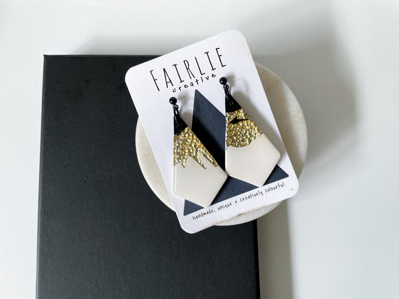 A little bit glam - gold diamond