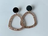 ALL THAT SPARKLES - big hoops gold