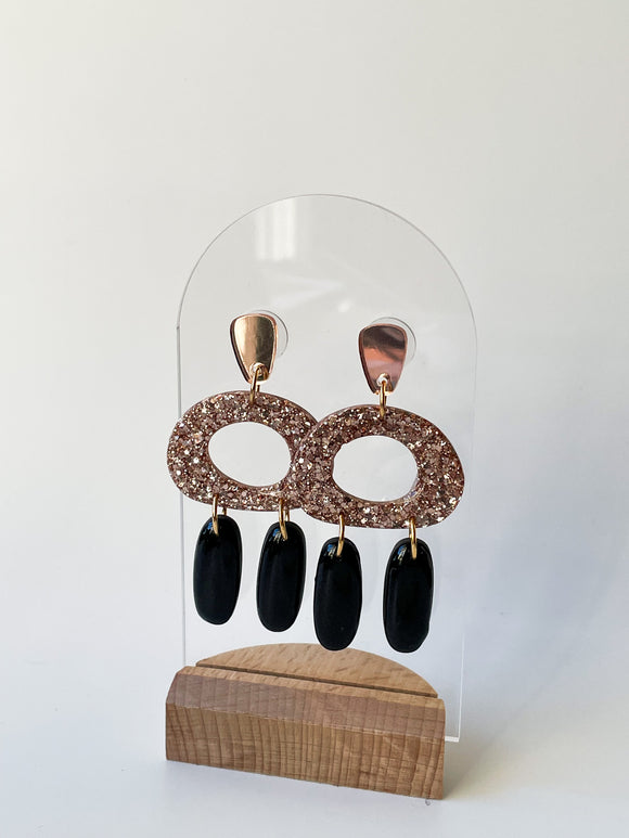 ALL THAT SPARKLES - gold sparkle feet